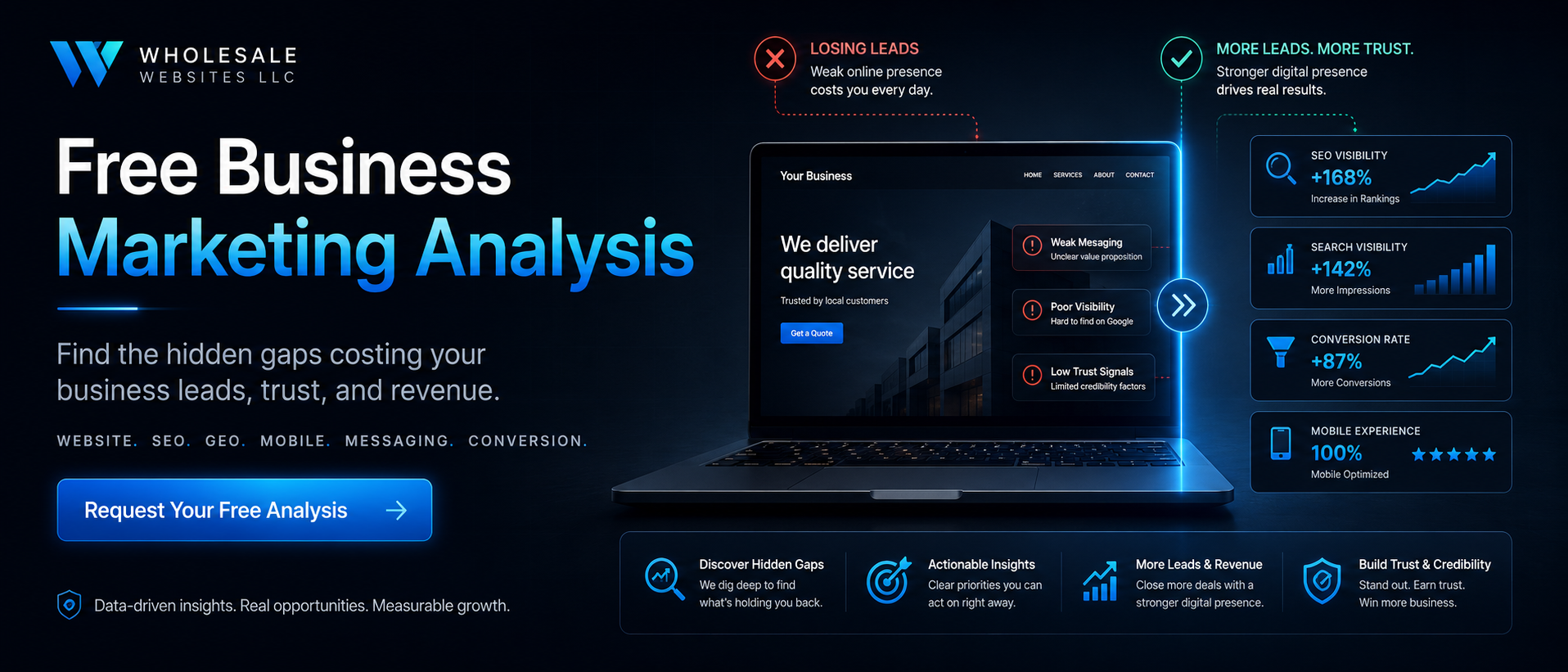 Wholesale Websites LLC Free Business Marketing Analysis